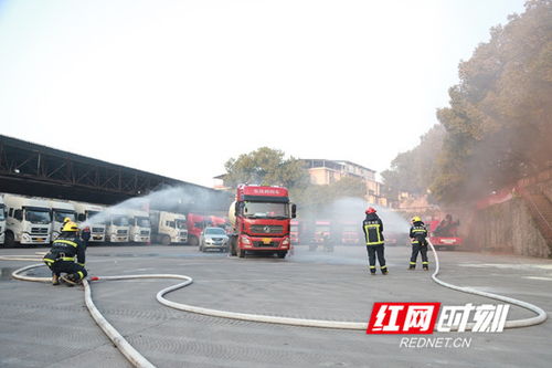 中国石化永州石油开展危险货物道路运输事故应急演练